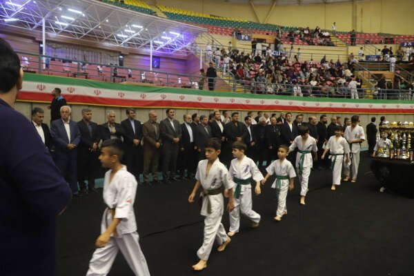 افتتاح مسابقات کاراته «اردبیل اوپن» با حضور ۱۱۰۰ کاراته‌کای مرد از سراسر کشور