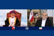 تأکید رئیس‌جمهوری ایران و سلطان عمان بر اهمیت تداوم رایزنی‌های دیپلماتیک
