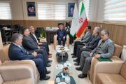 گفت و گوی مدیرکل صنعت، معدن و تجارت اردبیل با بازرس کل کشور به مناسبت سالروز تأسیس سازمان بازرسی کل کشور
