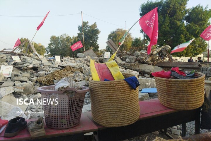 یادآوری جنایات دشمن در بازدید دانشجویان از مدرسه شجره‌طیبه