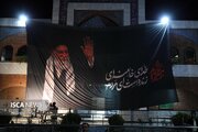سوگواری دانشجویان دانشگاه علامه طباطبایی برای رهبر شهید