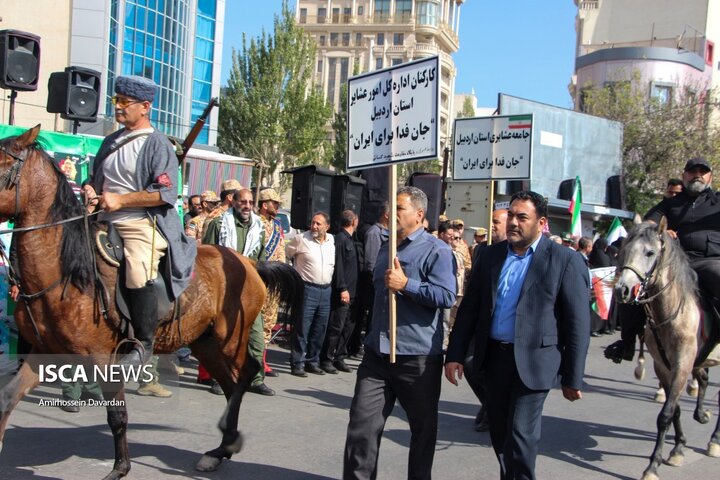 رزمایش جانفدایان اردبیل