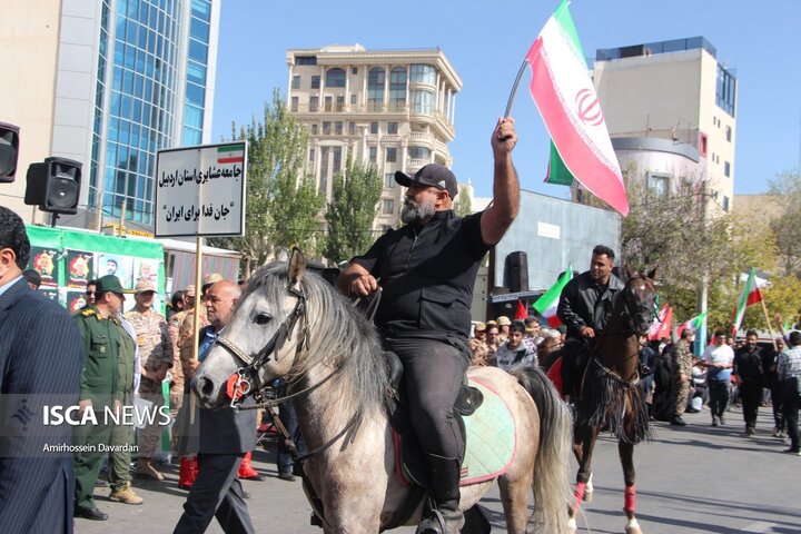 رزمایش جانفدایان اردبیل