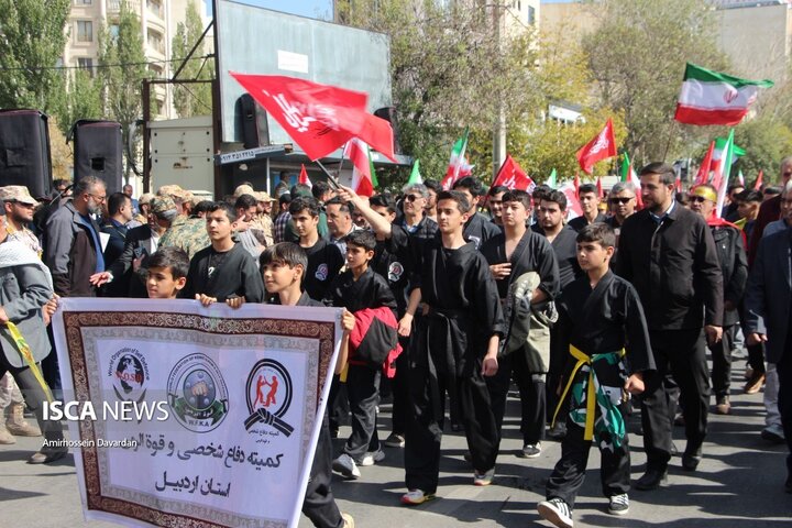 رزمایش جانفدایان اردبیل