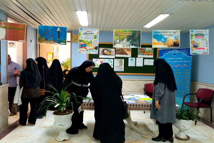 برپایی غرفه «حال خوب» در دانشگاه آزاد فلاورجان با هدف ارتقای سلامت روان دانشجویان