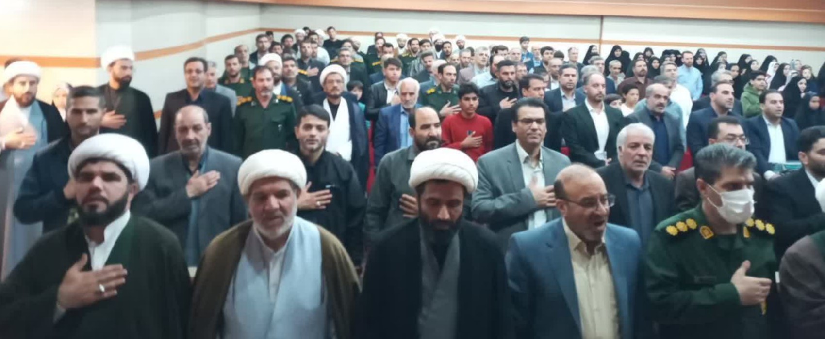 برگزاری اجلاسیه سراسری روز نماز در خدابنده با حضور مقامات ارشد نظامی و مذهبی