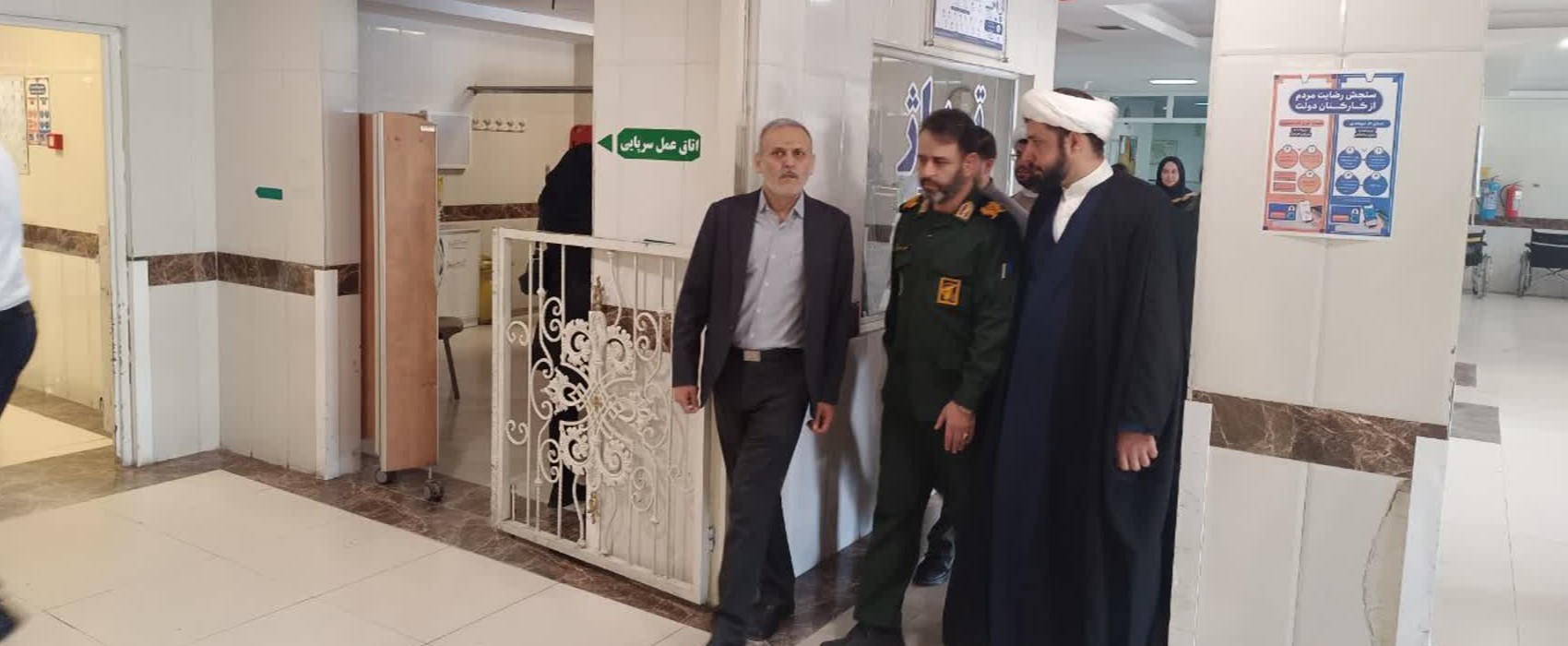 تجلیل فرمانده سپاه انصارالمهدی(عج) و رئیس دانشگاه علوم پزشکی زنجان از پرستاران