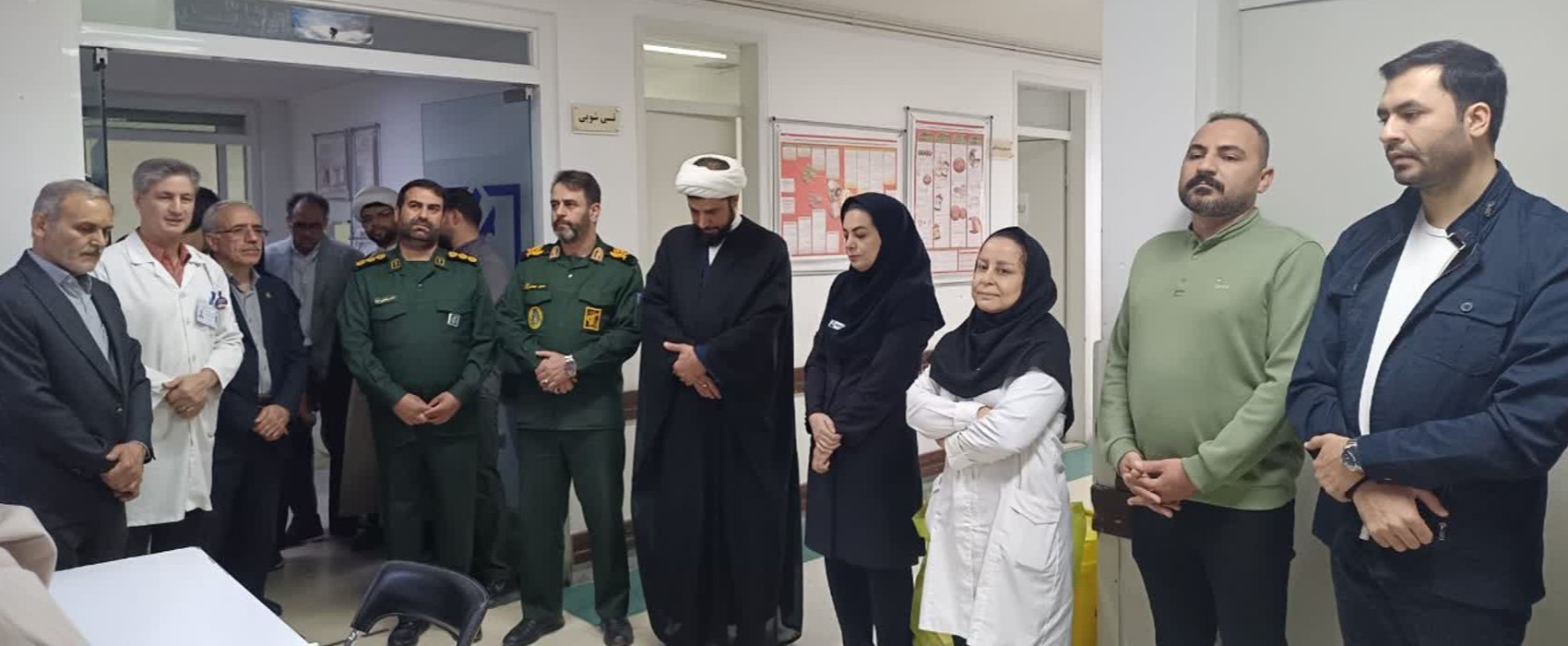 تجلیل فرمانده سپاه انصارالمهدی(عج) و رئیس دانشگاه علوم پزشکی زنجان از پرستاران