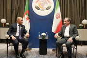 رایزنی عراقچی با وزیر مشاور در امور خارجه الجزایر در بغداد