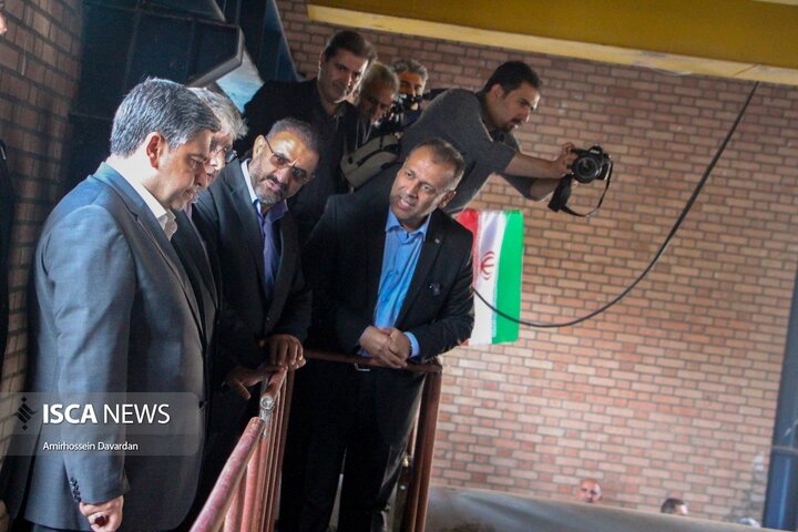 آغاز بهره برداری از خط انتقال آب سد گیوی