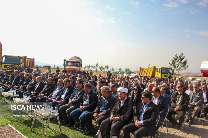 آغاز بهره برداری از خط انتقال آب سد گیوی