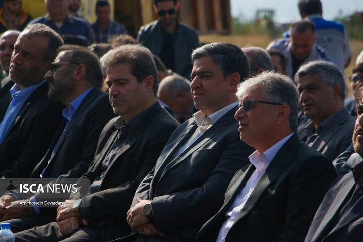 آغاز بهره برداری از خط انتقال آب سد گیوی