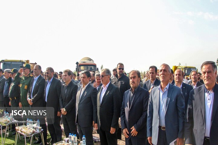آغاز بهره برداری از خط انتقال آب سد گیوی