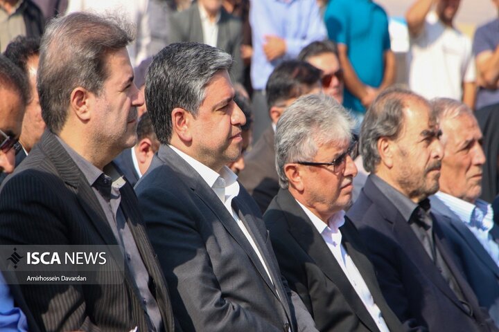 آغاز بهره برداری از خط انتقال آب سد گیوی