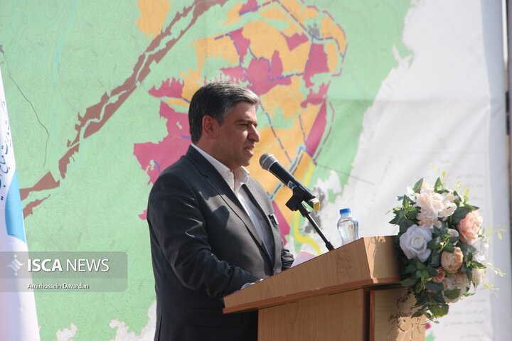 آغاز بهره برداری از خط انتقال آب سد گیوی