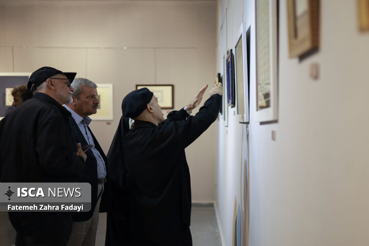 نمایشگاه خوشنویسی «مشق مشتاقان» در مشهد افتتاح شد