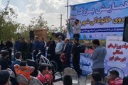 جشن نشاط در هیدج؛ استقبال پرشور خانواده‌ها از همایش بزرگ پیاده‌روی خانوادگی