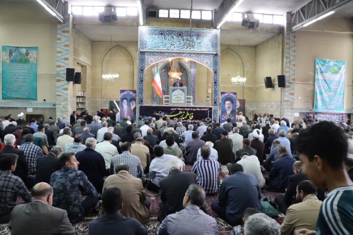 گزارش تصویری از مصلای ابهر