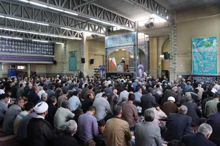 گزارش تصویری از مصلای ابهر
