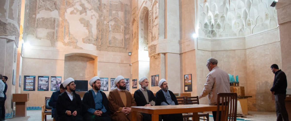 بازخوانی عظمت معماری در سایه میراث تاریخ؛ بازدید آیت‌الله مظفری از گنبد تاریخی سلطانیه