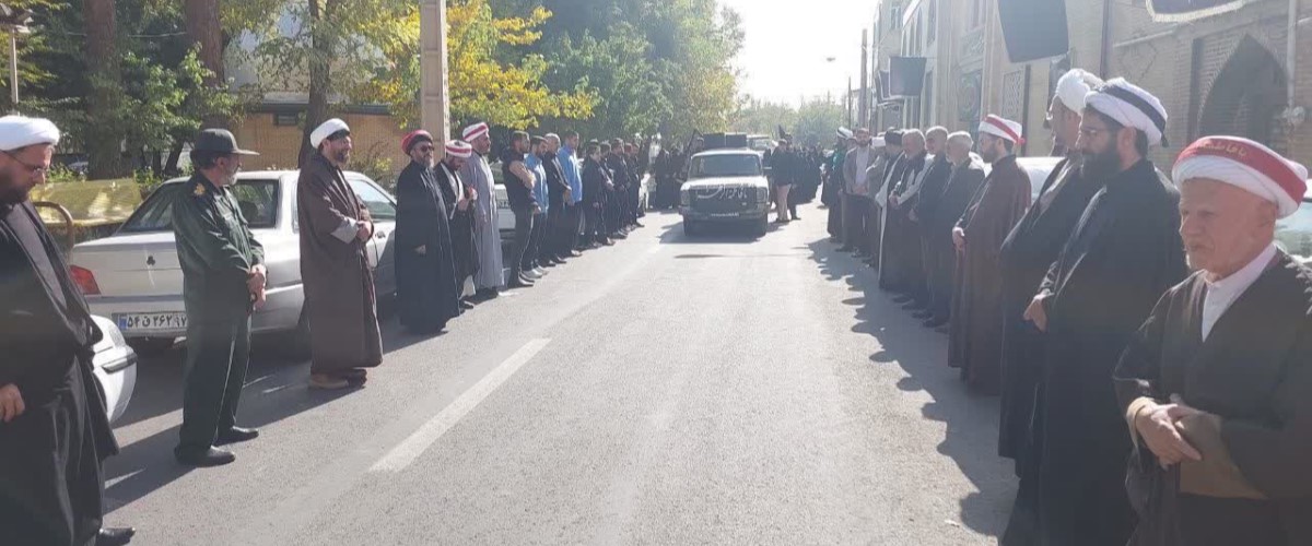تجلی معنوی در حریم علم؛ مراسم بزرگداشت و سوگواری شهادت خاتون زنان جهان با محوریت حوزه علمیه هیدج برگزار شد