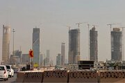 شنیده شدن صدای چند انفجار در ریاض
