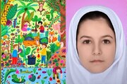 نقاشی کودک ۱۰ ساله خوزستانی جایزه ویژه یونیسف را در ژاپن گرفت