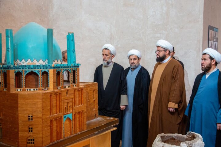 بازخوانی عظمت معماری در سایه میراث تاریخ؛ بازدید آیت‌الله مظفری از گنبد تاریخی سلطانیه