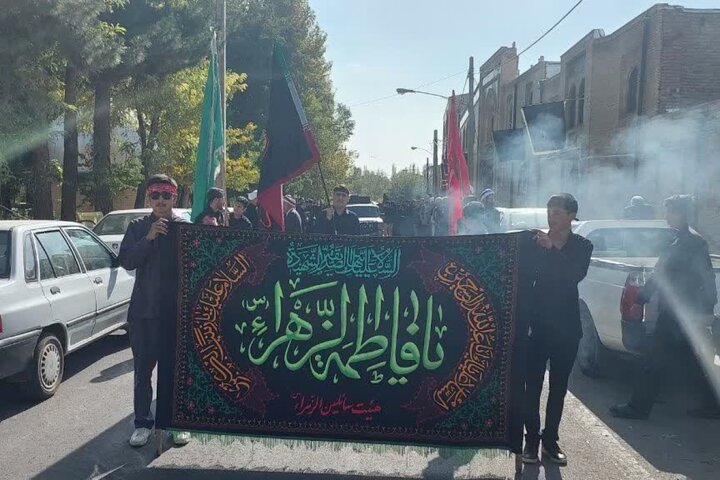 تجلی معنوی در حریم علم؛ مراسم بزرگداشت و سوگواری شهادت خاتون زنان جهان با محوریت حوزه علمیه هیدج برگزار شد
