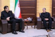 نشست رئیس دانشگاه آزاد اسلامی با وزیر ورزش