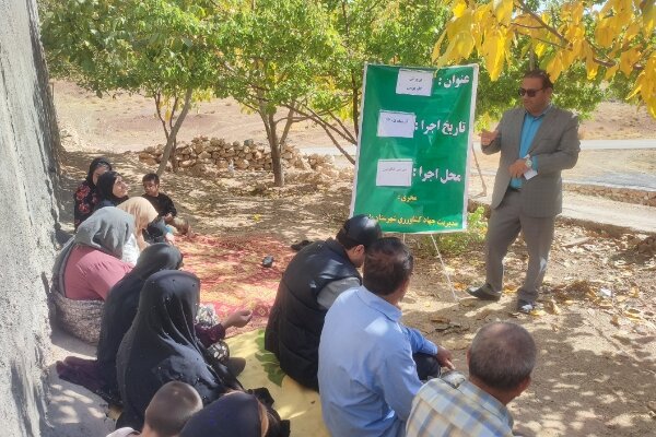گام جهاد کشاورزی مارگون در ترویج اصولی پرورش گاو بومی در روستای سقاوه