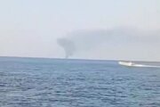 انفجار ۳ نفتکش متخلف هنگام عبور از مسیر غیر مجاز و رها شدن آنها در سواحل جنوبی تنگه هرمز