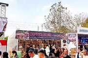 زنجان در قلب حلبچه؛ هنر مسگری زنجان در جشنواره بین‌المللی انار عراق، نگاه‌ها را به خود خیره کرد