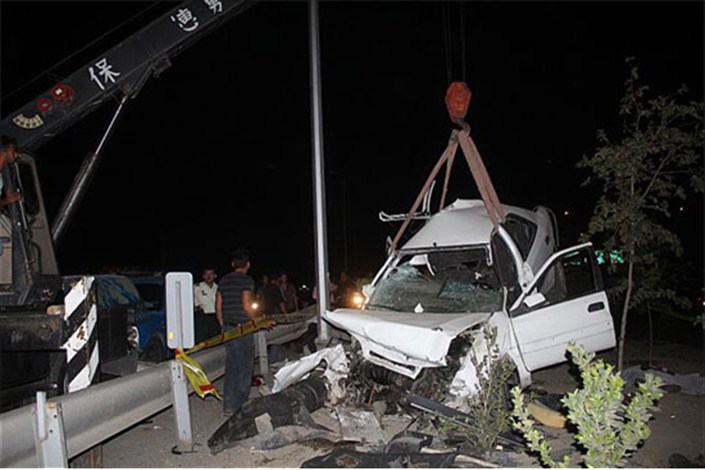  تصادف مرگبار در بزرگراه آزادگان +عکس 