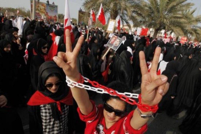 تظاهرات در بحرین در همبستگی با شیخ علی سلمان
