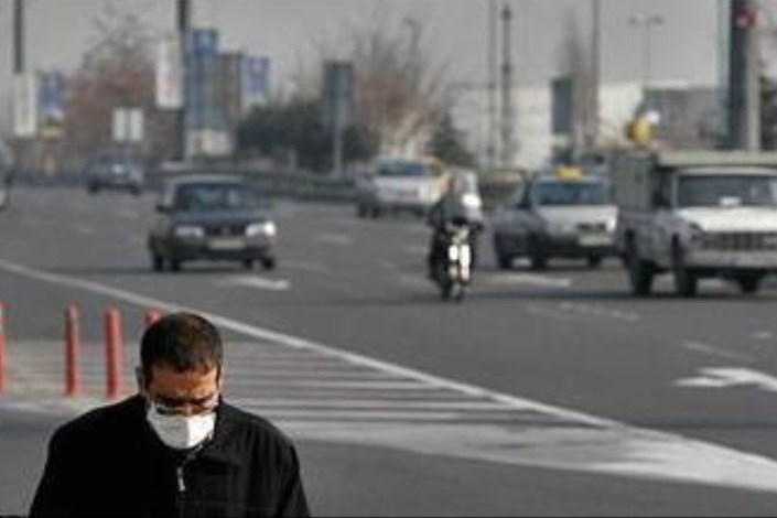 هوای تهران در شرایط ناسالم/کیفیت هوای شهر تهران در 24 ساعت گذشته