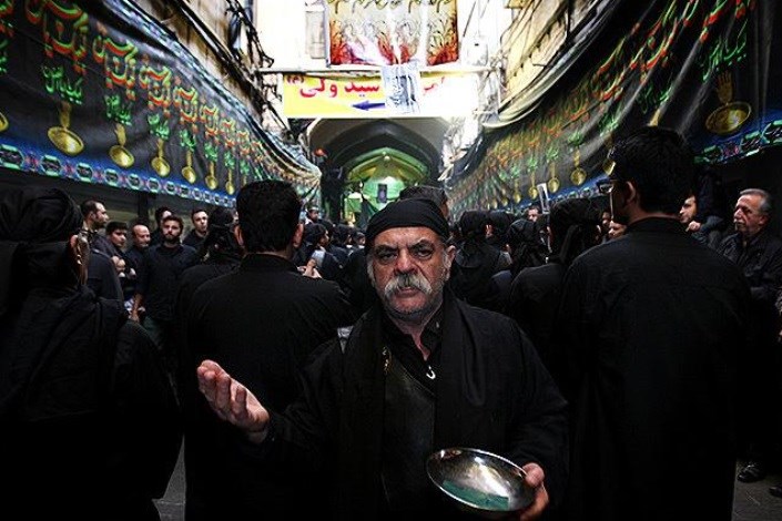 مراسم عاشورا در بازار تهران/ روز واقعه 