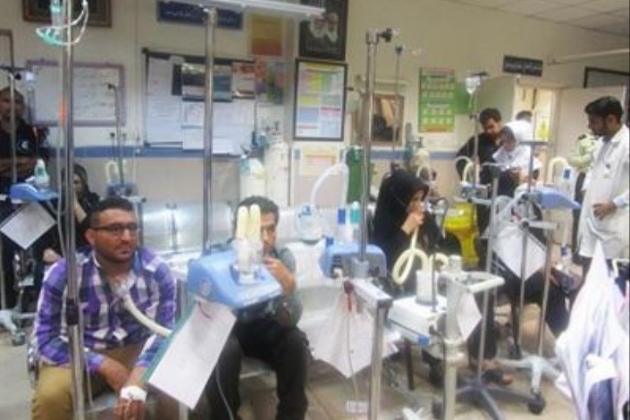 مراجعه بیش از ۱۱ هزار بیمار تنفسی به بیمارستان‌های خوزستان 