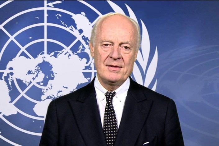 بیانیه دفتر دی میستورا درباره دور جدید مذاکرات سوریه در ژنو