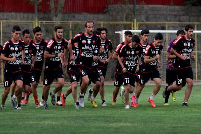 گزارش تمرین نوبت صبح سرخ پوشان