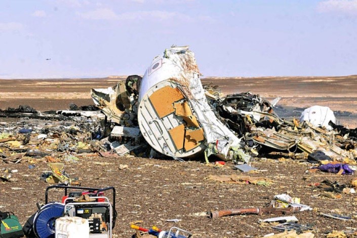 مسکو تروریستی بودن سقوط هواپیمای روسی در صحرای سینا را تأیید کرد