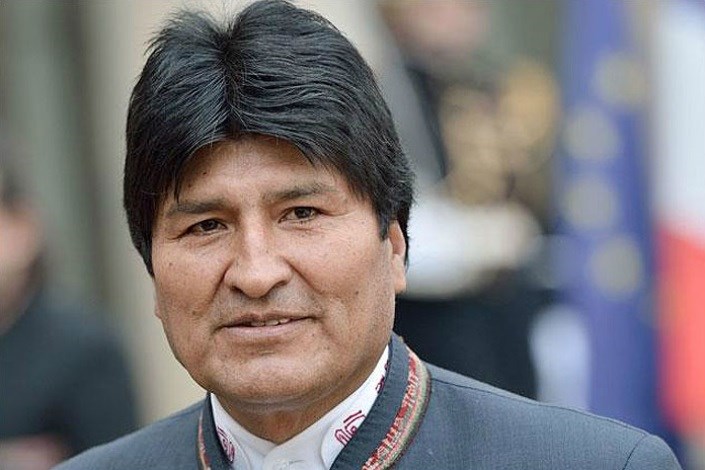 پیام تبریک رییس‌جمهور بولیوی به حسن روحانی