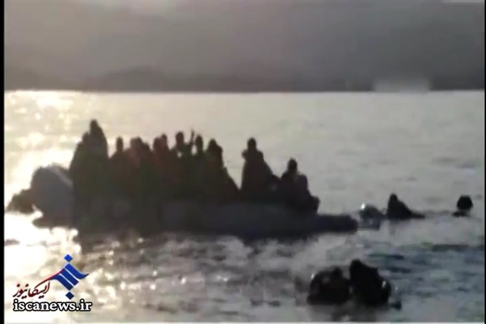 تلاش گارد ساحلی یونان برای نجات 150 پناهجو