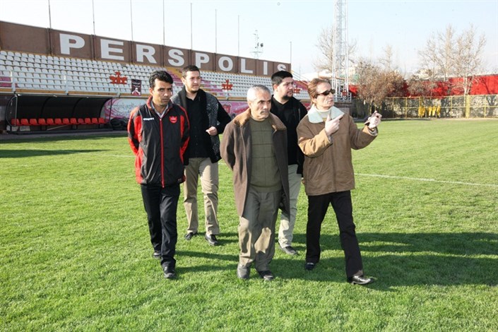بازدید سرپرست سرخ پوشان از محل تمرین پرسپولیسی ها