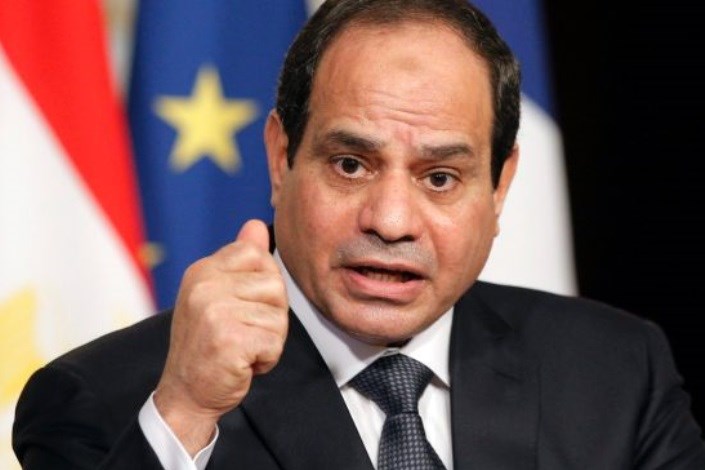 سیسی: اوضاع مصر جز با پایان بحران کشورهای عربی بهبود نمی‌یابد