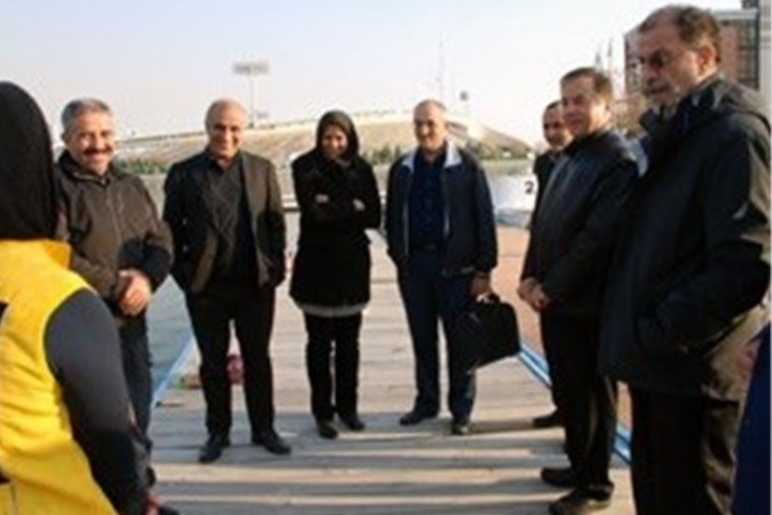  رئیس کمیته ملی پارالمپیک از فدراسیون قایقرانی بازدید کرد 
