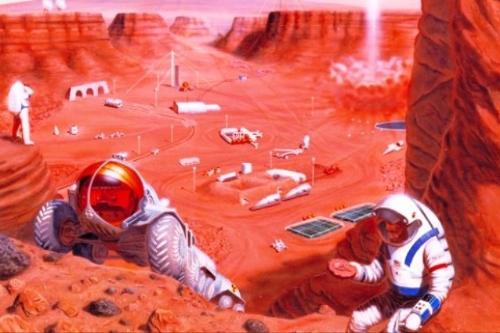 فضانوردان آینده ناسا از رامسر به مریخ می روند؟