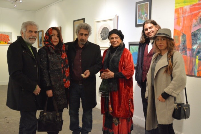 حضور هنرمندان سینما و تلویزیون ایران در گالری «سیحون» در لس آنجلس