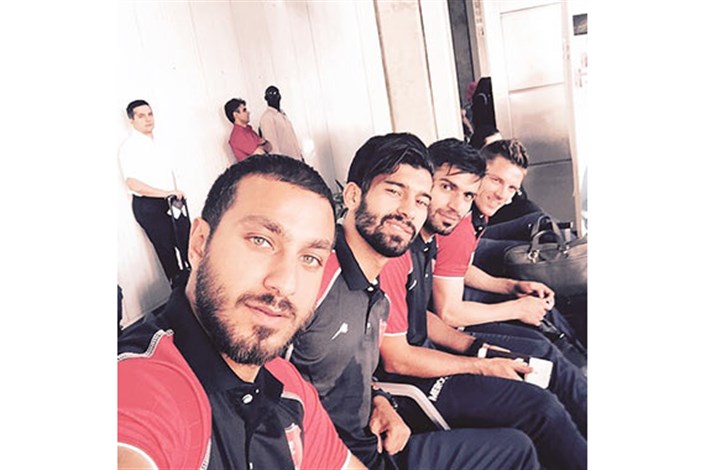 مکانی در تمرین پرسپولیس حاضر شد