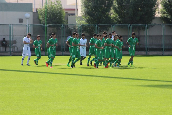 تمرین  تیم فوتبال امید ایران به روایت تصویر